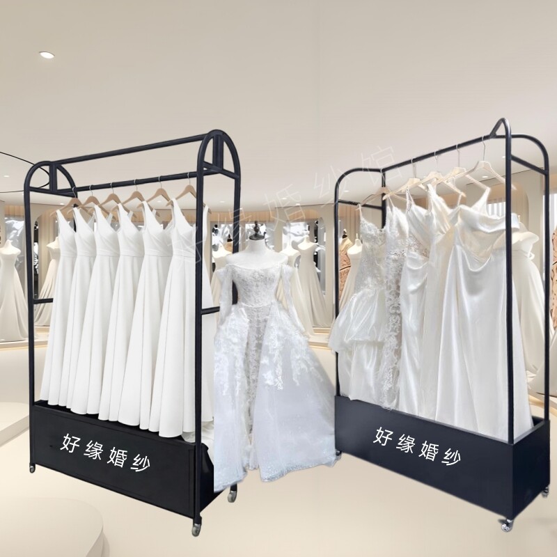 婚纱推车汉服试纱移动静音展示车