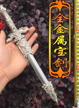 不锈钢镇宅刀剑刀剑全金属短剑