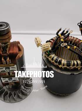 日本泽藤汽油发电电焊两用机SHW190电机定子东明190A焊机