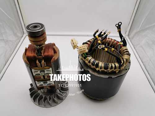 日本泽藤汽油发电电焊两用机SHW190电机定子东明190A焊机