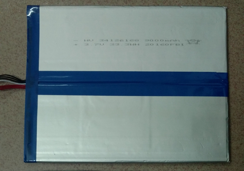 3.7V聚合物锂电池7寸9寸10寸11寸平板电脑通用电池9000/5000mAh