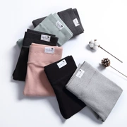 Quần legging cotton mùa thu mới 2019 cho phụ nữ mặc quần cạp cao cạp cao phiên bản Hàn Quốc - Quần tây thường