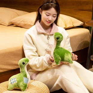 APE小水怪毛绒公仔尼斯湖补丁X水怪娃娃周边毛绒儿童生日礼物玩偶