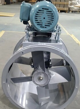 KT40-5-4耐高温F级电机外置式铝叶轴流风机喷漆房专用1.1KW 1.5KW