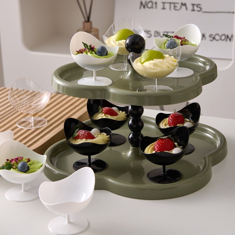 高脚雪糕甜品杯冰淇淋杯子冷饮水果布丁奶昔酸奶冰激凌一次性蛋糕,餐饮具,塑杯,淘宝优惠券,粉丝福利购,淘宝优惠卷