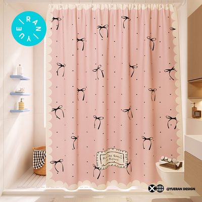 卫生间浴室浴帘高档防水防霉加厚门帘洗澡遮挡帘子防水布隔断帘