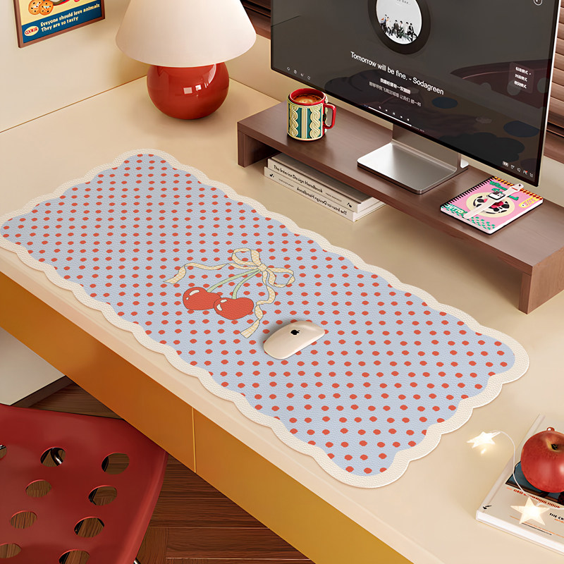 超大鼠标垫女生高颜值办公室办公桌电脑桌垫键盘垫大号桌面书桌垫,居家布艺,桌布,淘宝优惠券,粉丝福利购,淘宝优惠卷