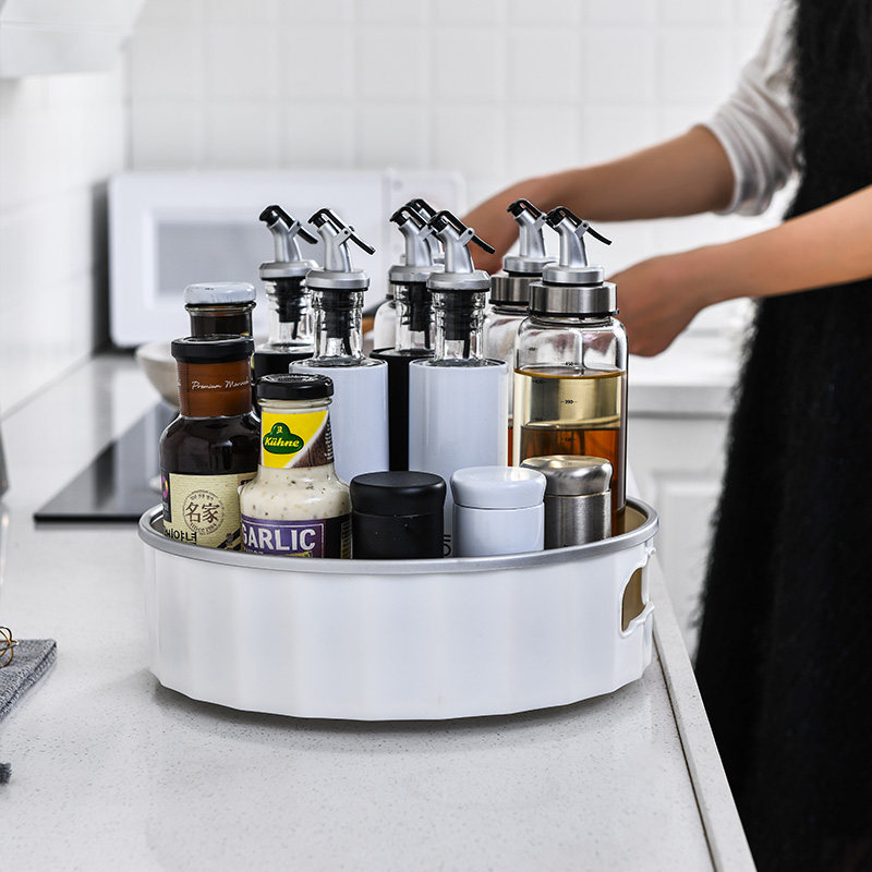 旋转调料架多功能收纳置物架