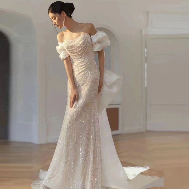  With bow, open shoulders+XL   + $15.71 
