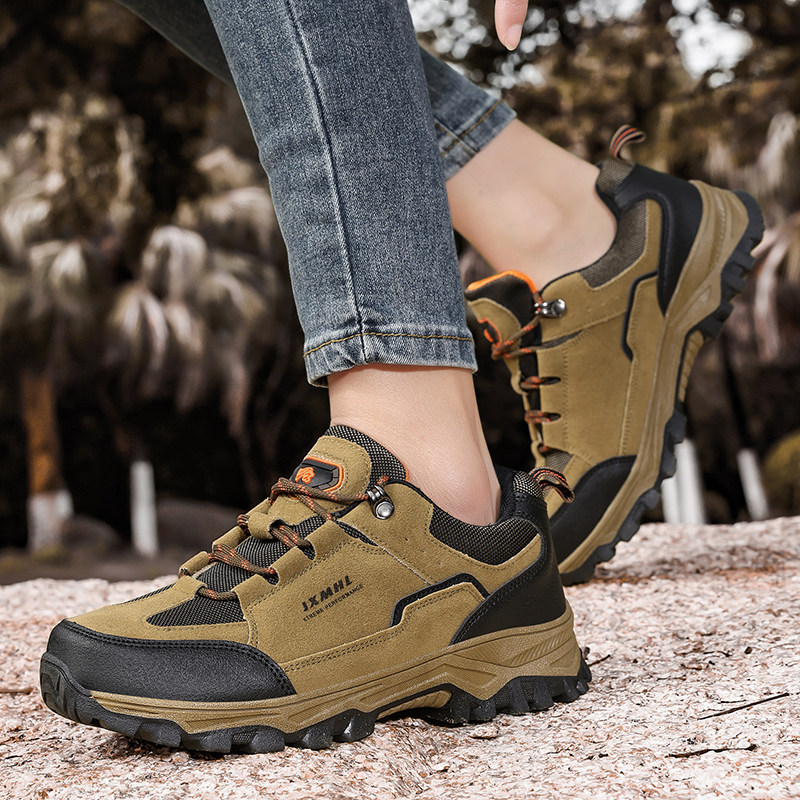 保罗骆驼户外登山鞋男女防滑耐磨徒步鞋2026春季新款36-47大码鞋