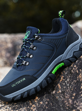 ABC/EUEU户外登山鞋男鞋防滑耐磨徒步鞋防水爬山旅游鞋男越野跑鞋
