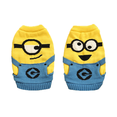 小黄人联名狗狗衣服宠物毛衣