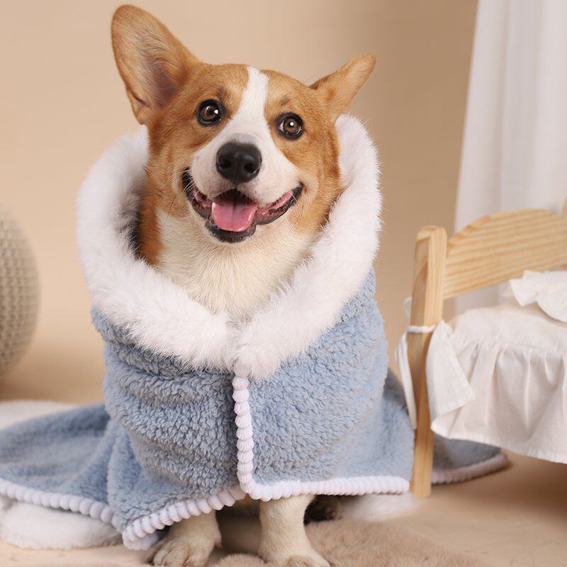 강아지가 자는 작은 이불 산호벨벳 사계절 수면이불 고양이이불 애완동물 담요 고양이를 위한 작은 담요