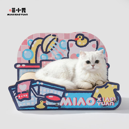 喵小元|洗香香沙发猫抓板耐磨瓦楞纸不掉屑猫窝猫爪板耐抓猫玩具
