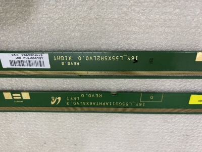 三星边板 16Y_L55GU11APHTA6XSLV0.3 16Y_L55XSR2LV0.0 一对价