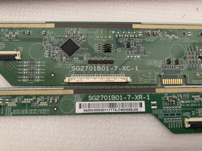 原装拆机边板  SG2701B01-7-XC-1 SG2701B01-7-XR-1 一对价
