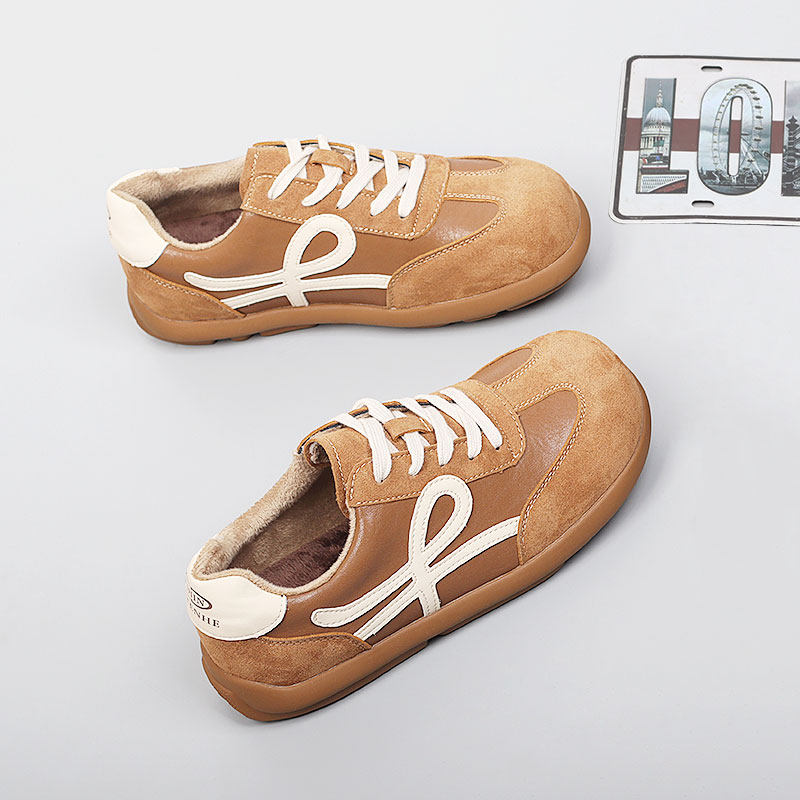 爆款大码女鞋41一43脚宽肥胖棉鞋2025冬季新款时尚休闲加绒板鞋女,女鞋,时尚休闲鞋,淘宝优惠券,粉丝福利购,淘宝优惠卷