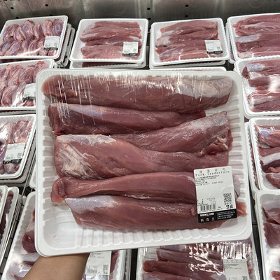 新鲜猪肉生里脊肉1.5kg山东产