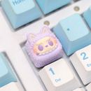 Labubu键帽拉布布键帽机械键盘键帽创意树脂个性键帽可爱按键键帽