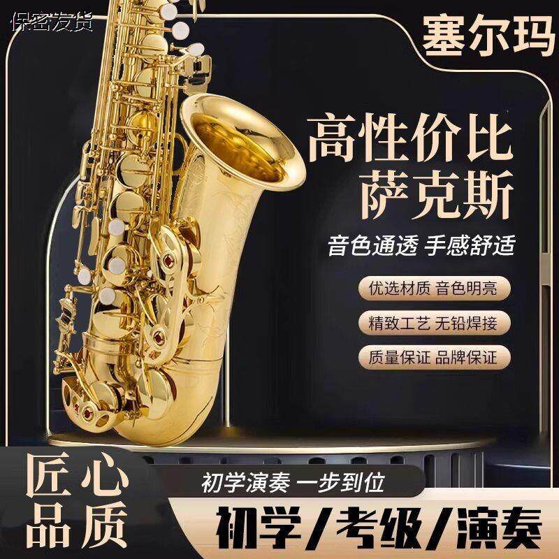 萨尔玛降E调降B调54中音萨克斯风管初学成人专业儿童成人多选