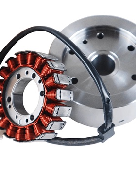 光阳摩托CK400-10/K PIDER400街车/K400/磁电机发电线圈磁钢飞轮