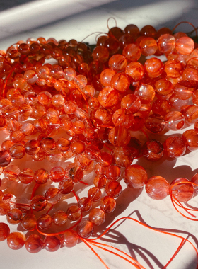 佩玺珠宝天然超七月光钛金紫锂辉