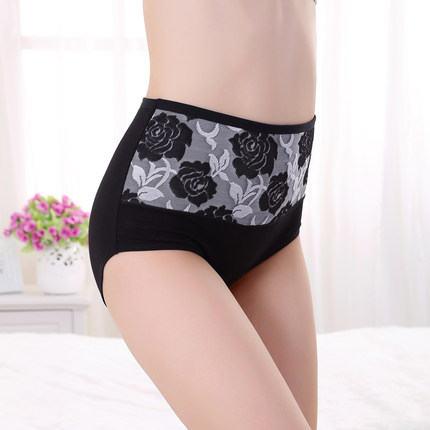 买5送一包邮内裤女棉质无痕中高腰收腹提臀塑身女士三角内裤