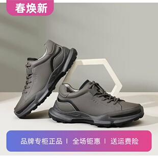 名人烟斗男鞋头层牛皮秋季新款男士运动鞋休闲老爹鞋真皮厚底男鞋