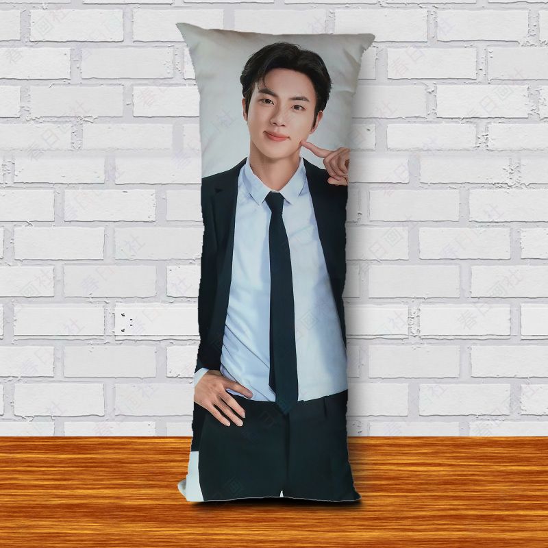 防弹JIN等身抱枕金碩珍周边diy