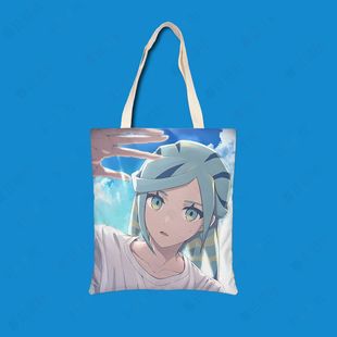 古鲁夏Grusha帆布袋宝可梦周边同款手提单肩购物袋子大容量包定制