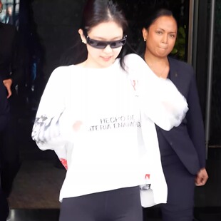 长袖 Muse 白色早秋上衣打底衫 26SSJennie金智妮同款 T恤 Vibe