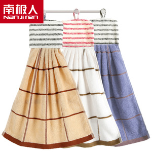 南极人擦手巾挂式纯棉家用