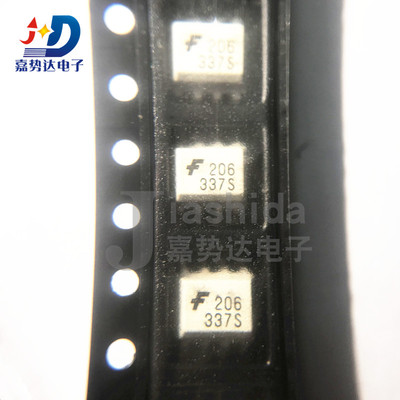 MOC206R1M MOC206 丝印：206 晶体管输出光电耦合器 SOP-8 全新