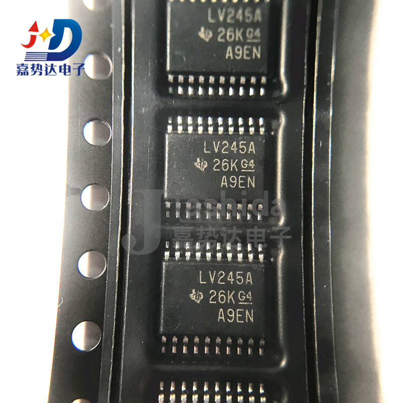 SN74LV245APWR 丝印：LV245A 总线收发器 贴片TSSOP-20 全新