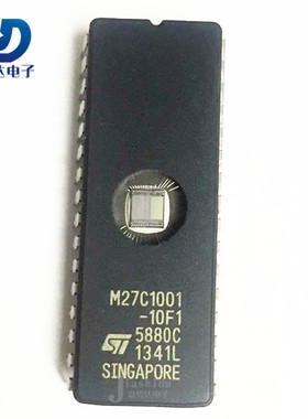 M27C1001-10F1/12F1/15F1/F1L/F6/XF1存储器 eprom DIP32 全新