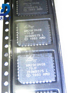 AM29F040B-70JF AM29F040B-70 NOR闪存芯片 PLCC32 全新