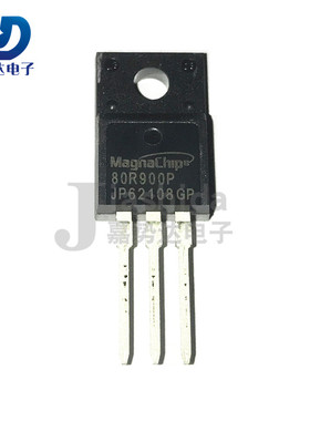 MMF80R900PTH 丝印：80R900P 场效应管(MOSFET) TO-220F 全新