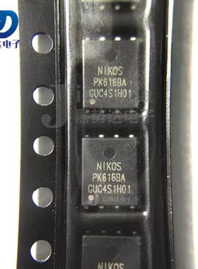 PK616BA PK6168A MOS场效应管 NIKOS QFN8封装 全新