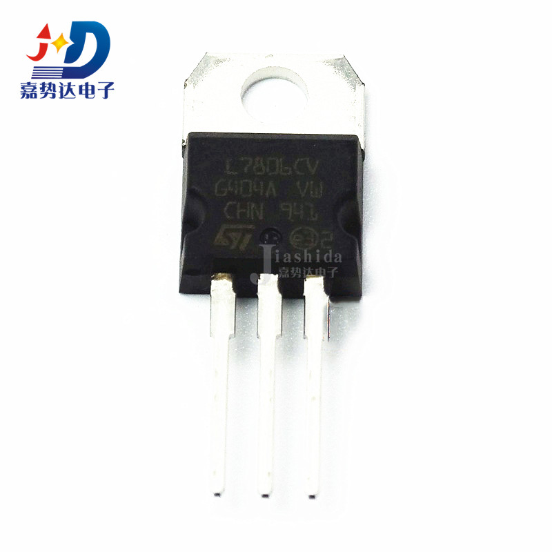 L7806CV LM7806 7806 直插TO-220 三端稳压管 全新