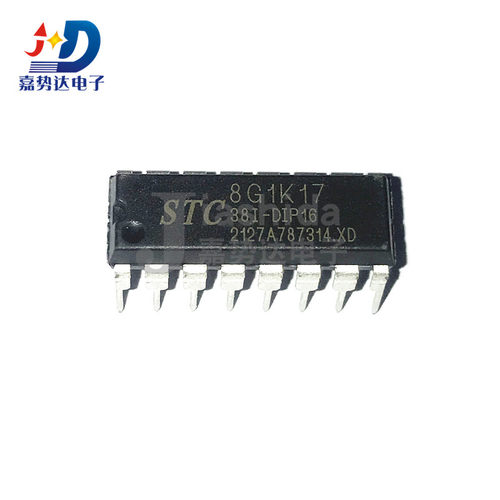 STC15W408AS-35I-DIP16 单片机芯片 STC15W408AS 全新