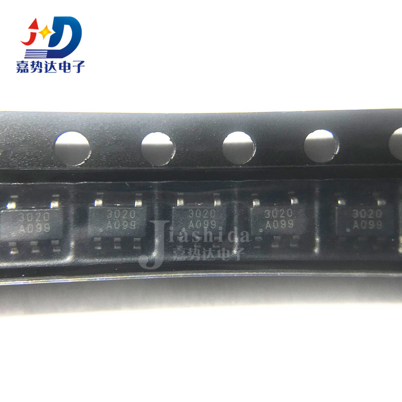 EML3020-00VF05NRR 丝印：3020 可调式降压 SOT23-5全新