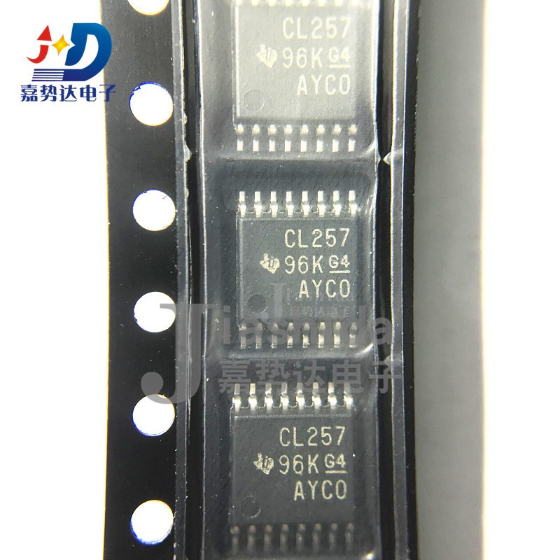 SN74CBTLV3257PWR 丝印：CL257 74系列逻辑芯片 TSSOP16 全新