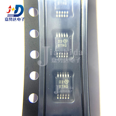 ADS1018IDGSR ADS1018 丝印：BTNQ VSSOP10 模数转换器 ADC 全新