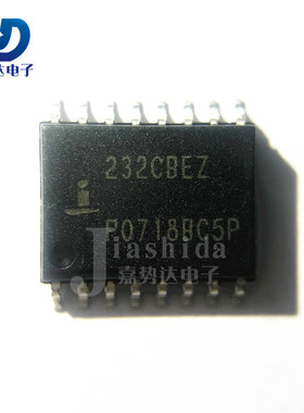 ICL232CBEZ 丝印：232CBEZ RS-232接口芯片 SOP-16 全新