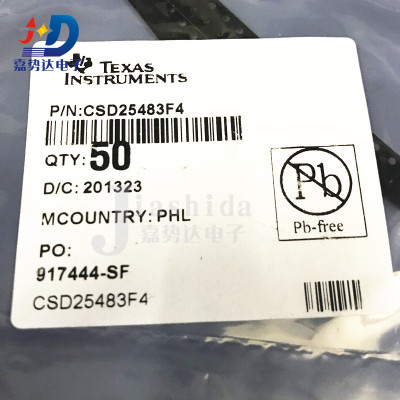 CSD25483F4 P通道 MOSFET 场效应管 PICOSTAR-3 全新