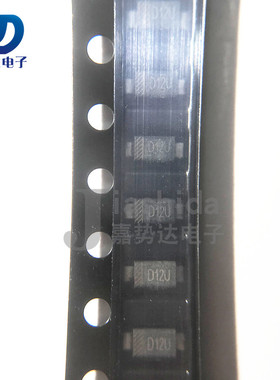 DSS12UTR DSS12 丝印：D12U 肖特基二极管 SOD-123F 全新