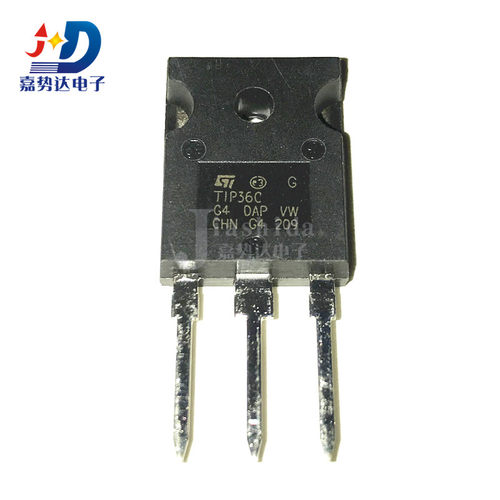 TIP36C 25A/100V 125W 达林顿晶体管 TO-247 全新