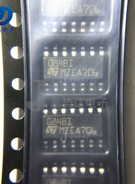 TL084BIDT 084BI 运算放大器-运放IC SOP14 全新