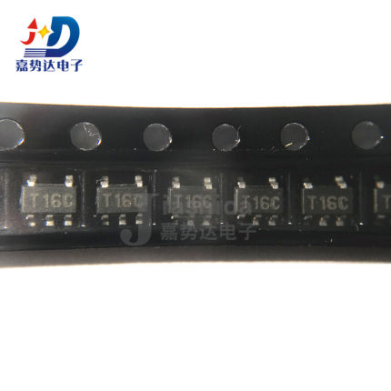LM71CIMFX LM71CI 丝印：T16C 板上安装温度传感器 SOT23-5 全新