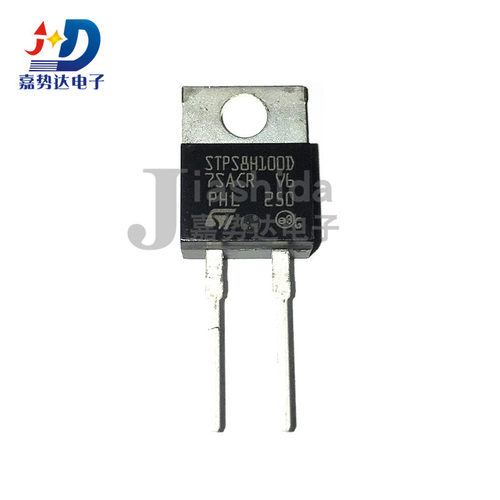STPS8H100D 肖特基二极管8A/100V TO-220 全新